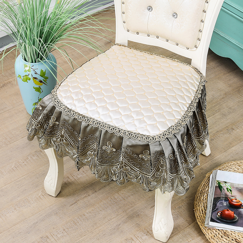 欧式餐桌椅子垫子四季新款座椅坐垫家用餐厅加大餐椅垫板凳子套罩
