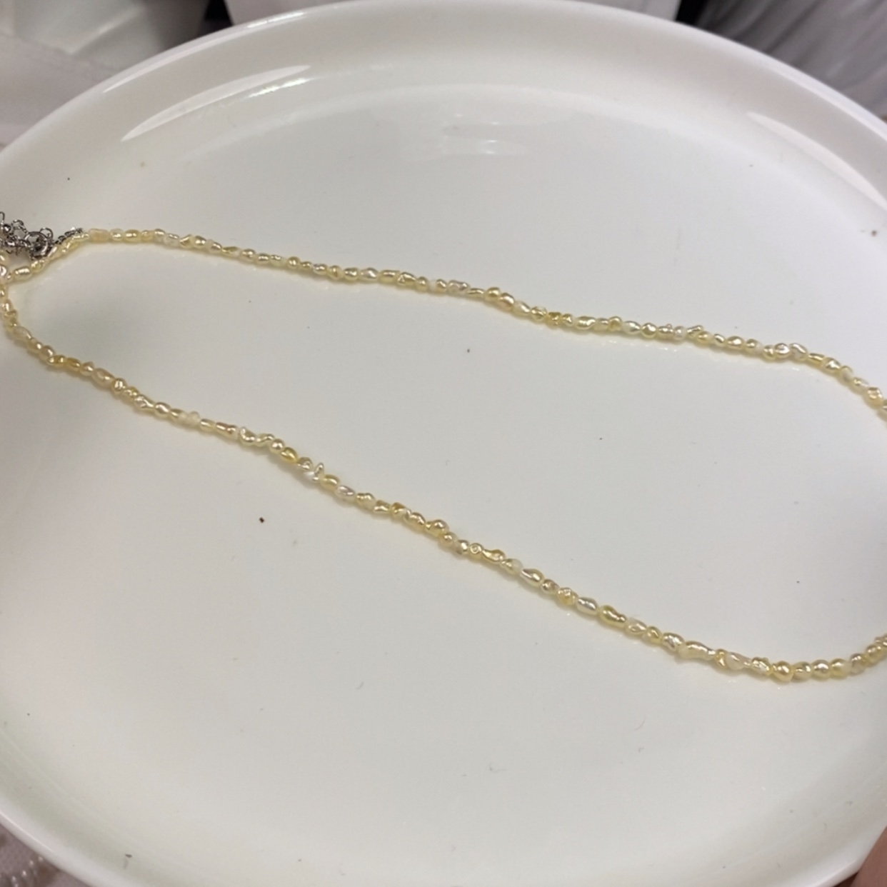 【闪购商品】海水珍珠颈饰银S925镶嵌