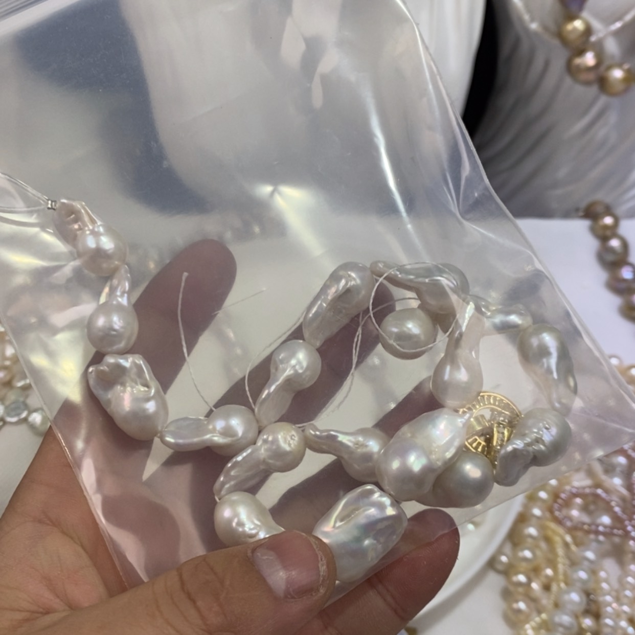 【闪购商品】淡水珍珠颈饰未镶嵌维****）定制