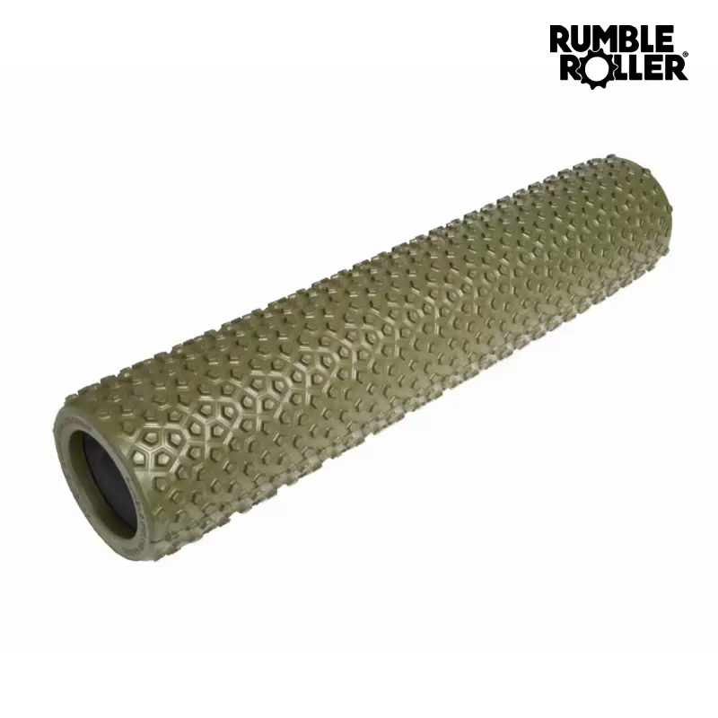 RumbleRoller按摩轴放松肌肉滚轴狼牙棒泡沫轴按摩棒瑜伽鳄鱼轴