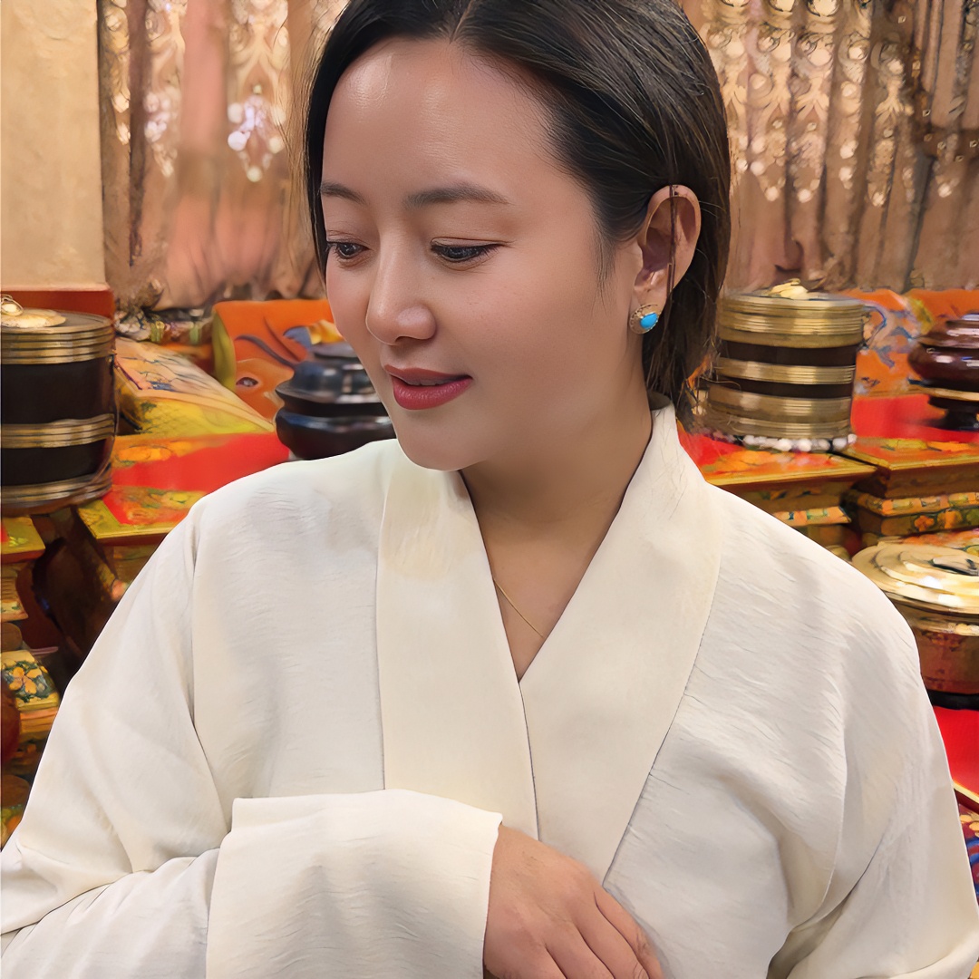 史境传统民族风藏式长袖甲鲁衬衣