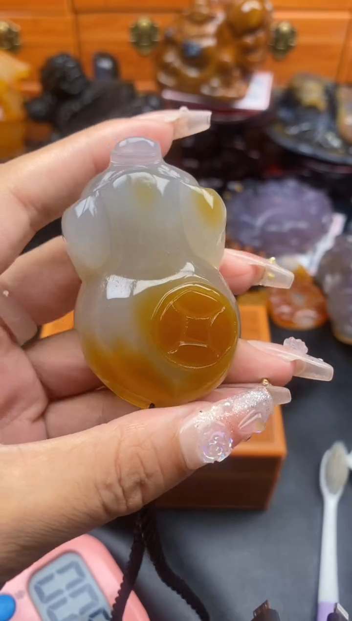 【闪购商品】玛瑙/玉髓颈饰未镶嵌LL