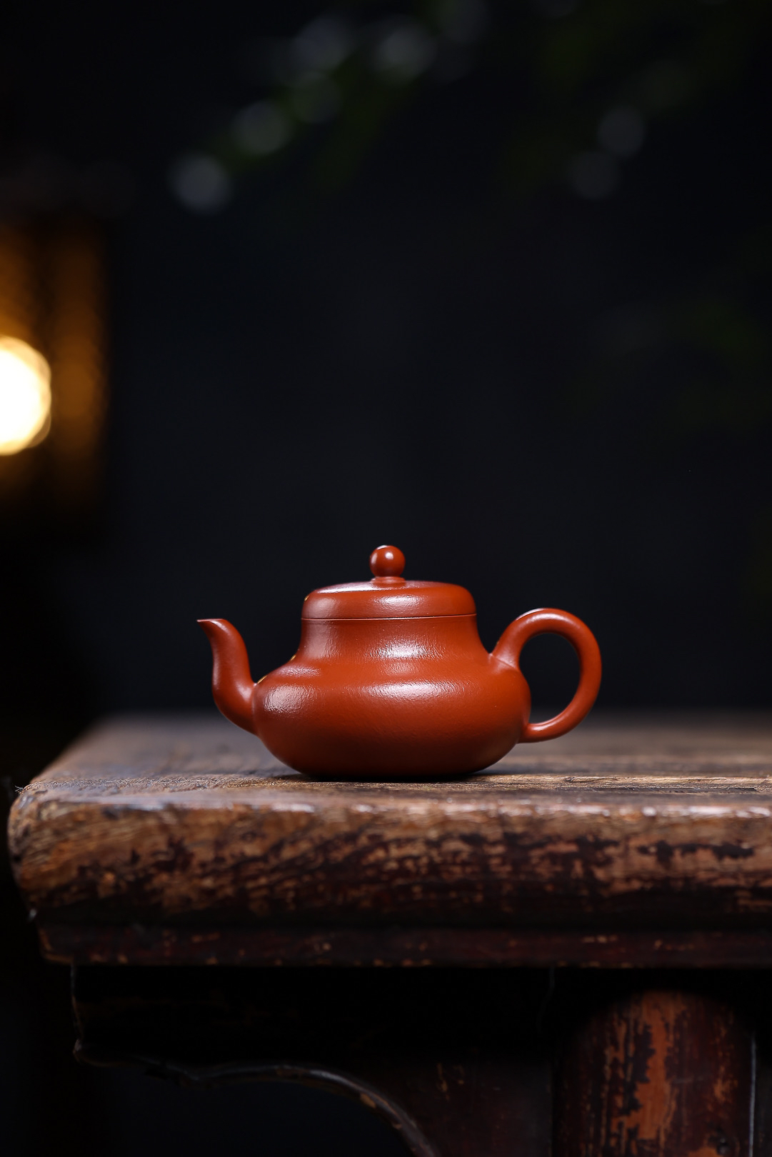 【君德】120cc全手工小煤窑朱泥紫砂壶