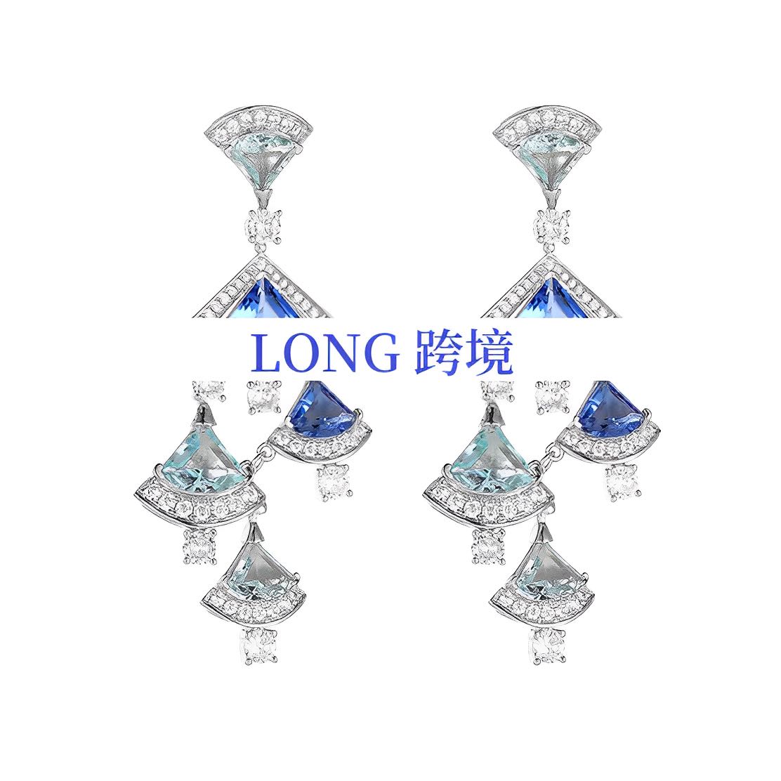 铜合金耳饰 外贸DP高品耳环-9162