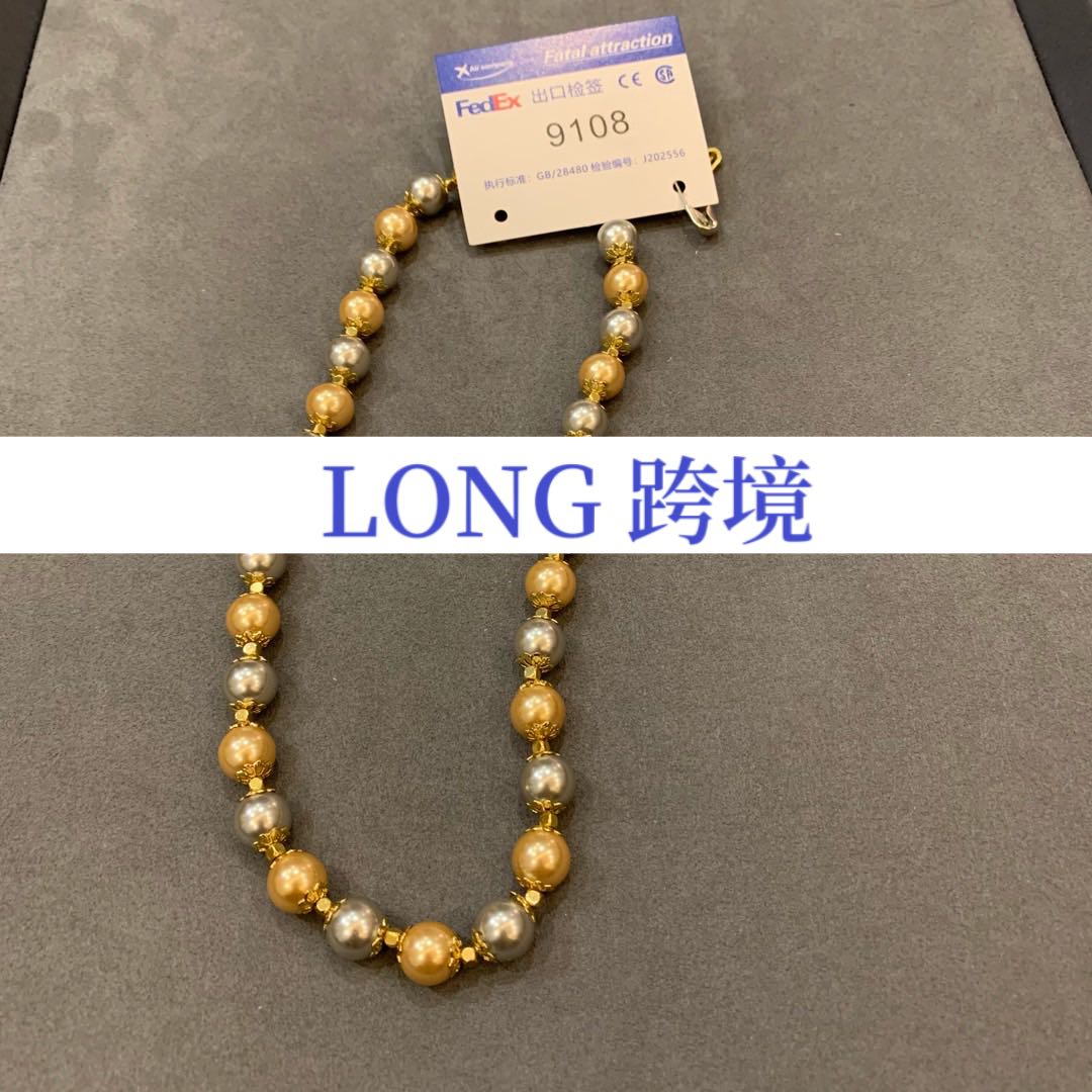 铜合金吊坠 外贸DP高品项链-A9108