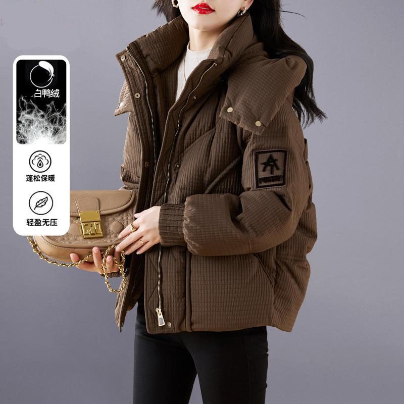 雪中飞短款羽绒服女冬季2023新款小个子高端洋气时尚加厚保暖美拉