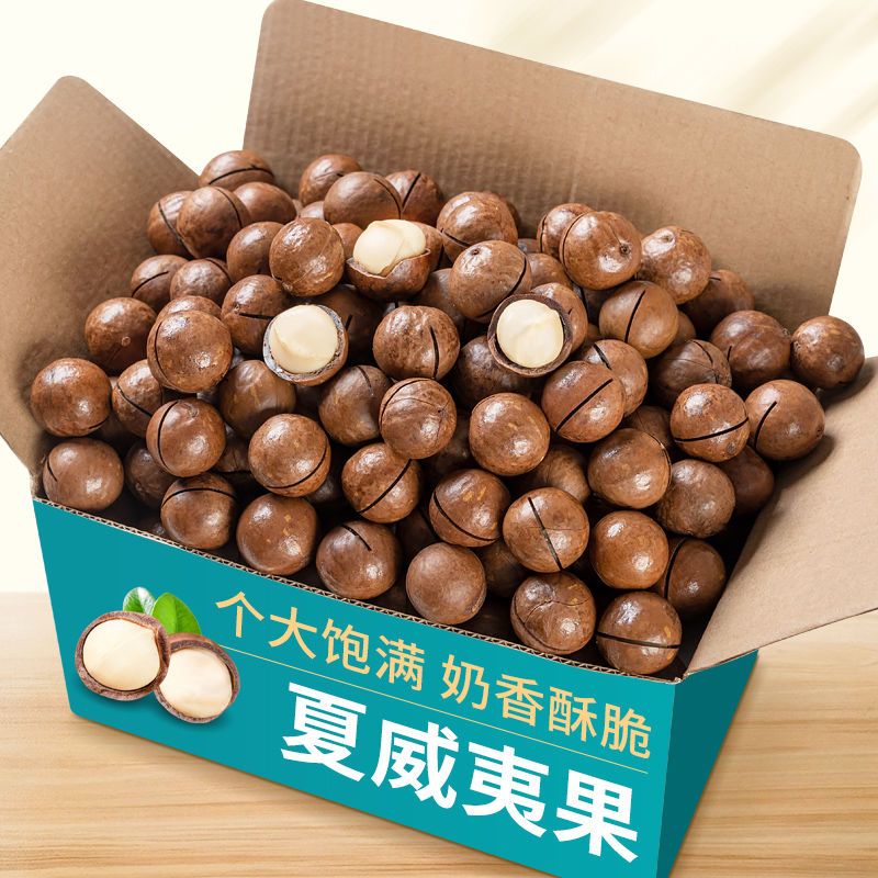 亏本】新货夏威夷果奶油味坚果休闲50g零食干果年货零食大礼包批发