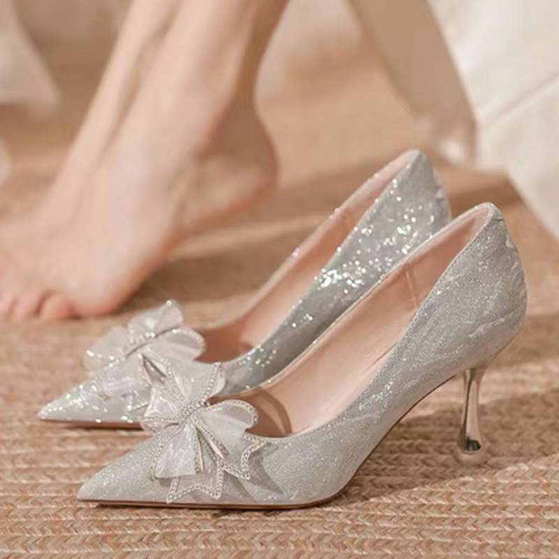 【伢伢女鞋】一零八直播备注高跟鞋单鞋气质女鞋细跟