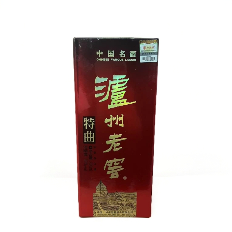 泸州老窖特曲酒 浓香型 自饮品鉴摆柜宴会白酒50度250ml