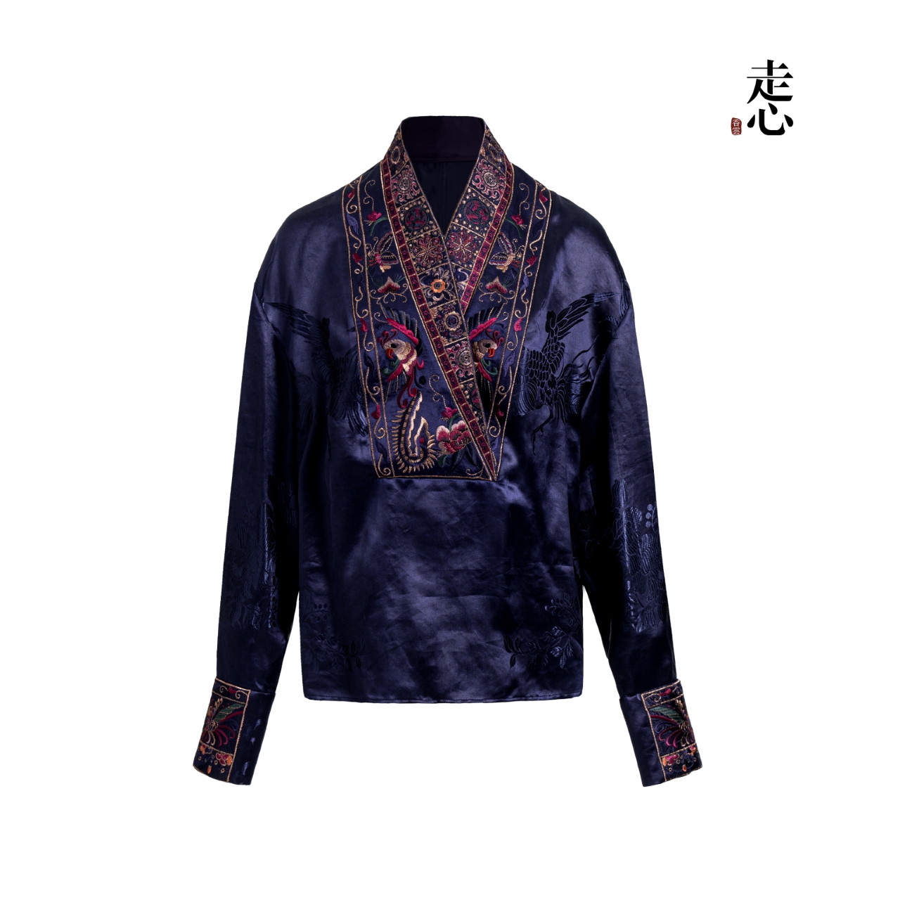 【走心非遗】百鸟朝凤 套头衫24ZX8071