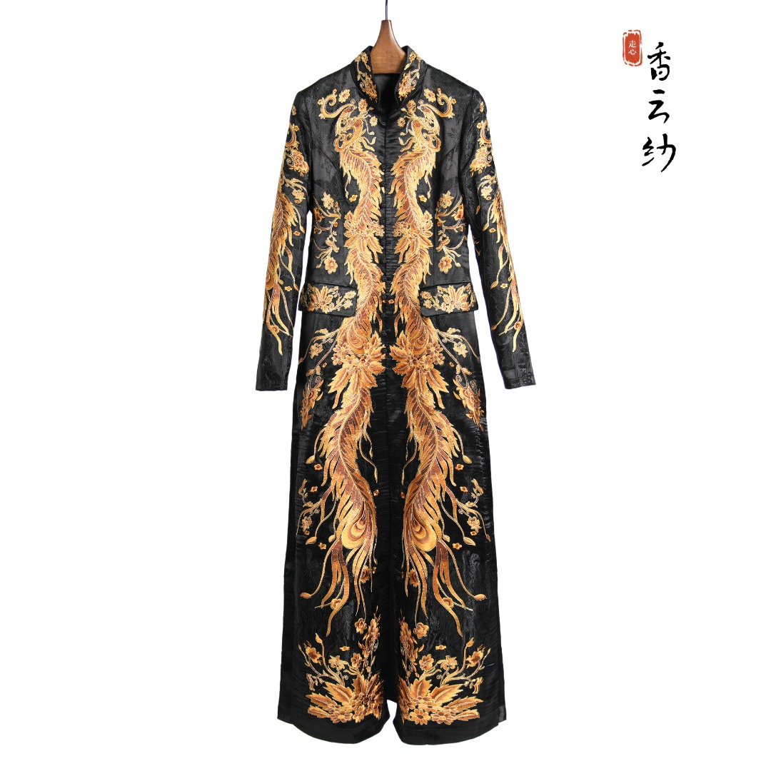 【香云走心】23ZWT3505盘金绣-大衣