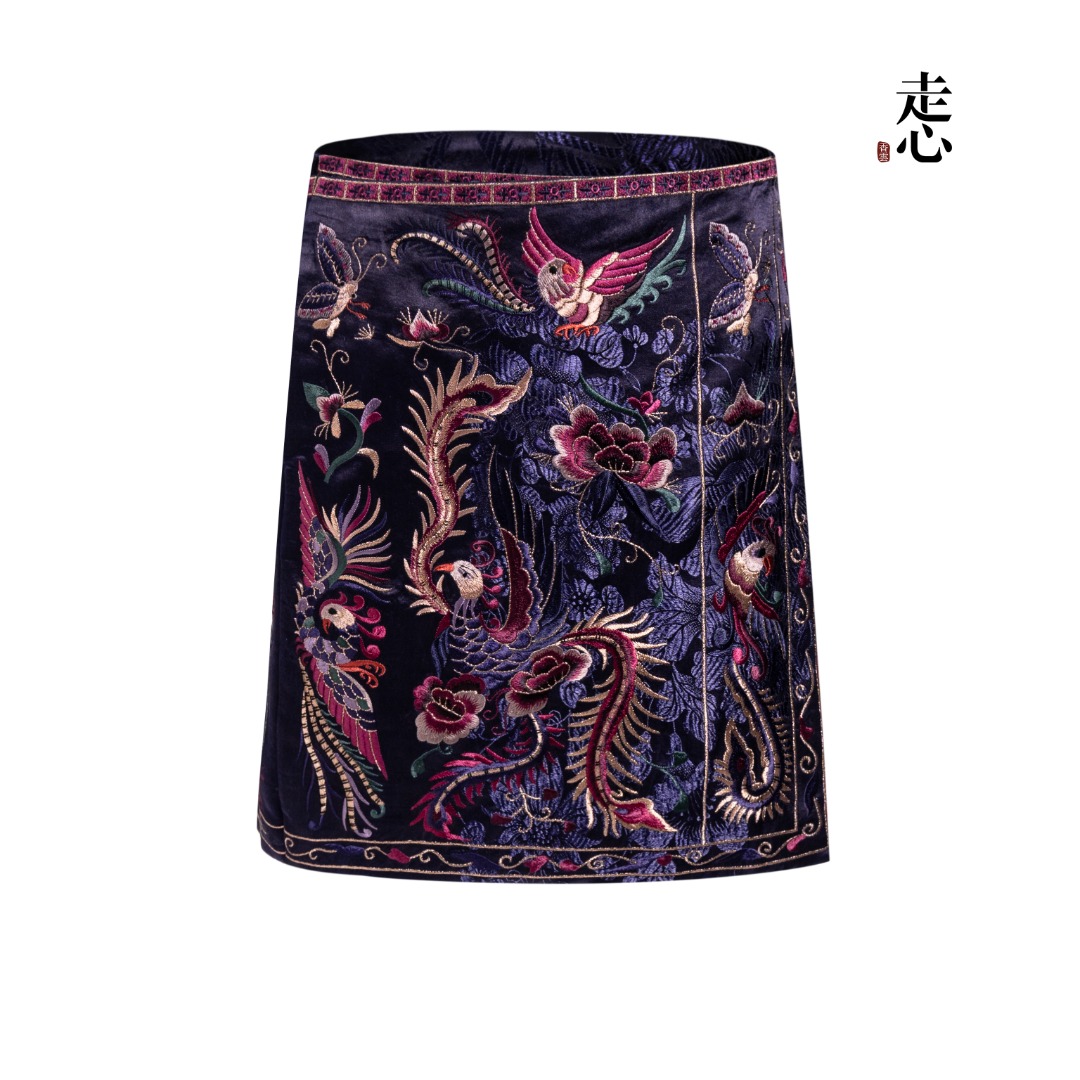 【香云走心】百鸟朝凤 半裙24ZX8116