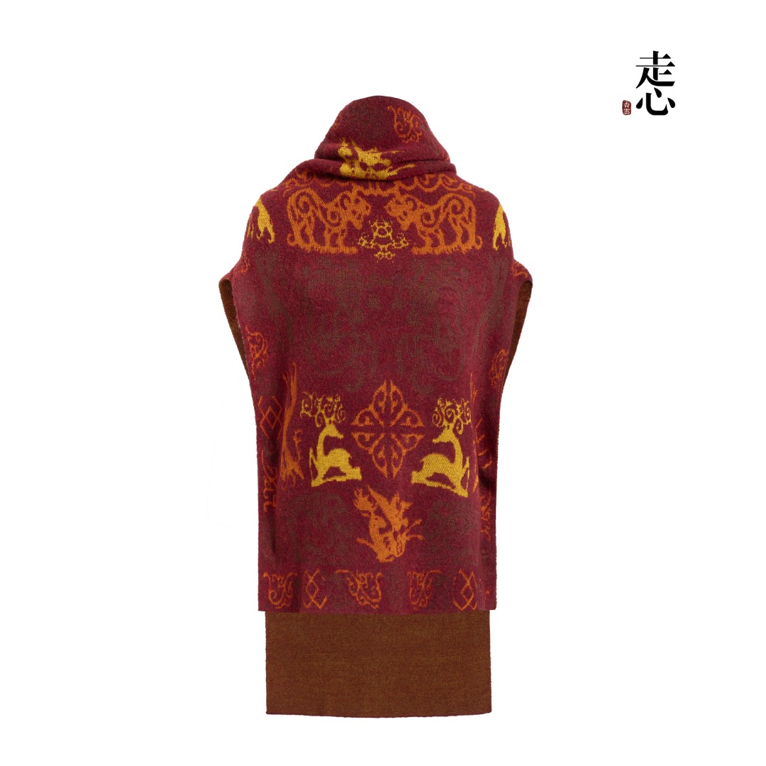 【走心非遗】马甲背心24ZHZ026 克重700g