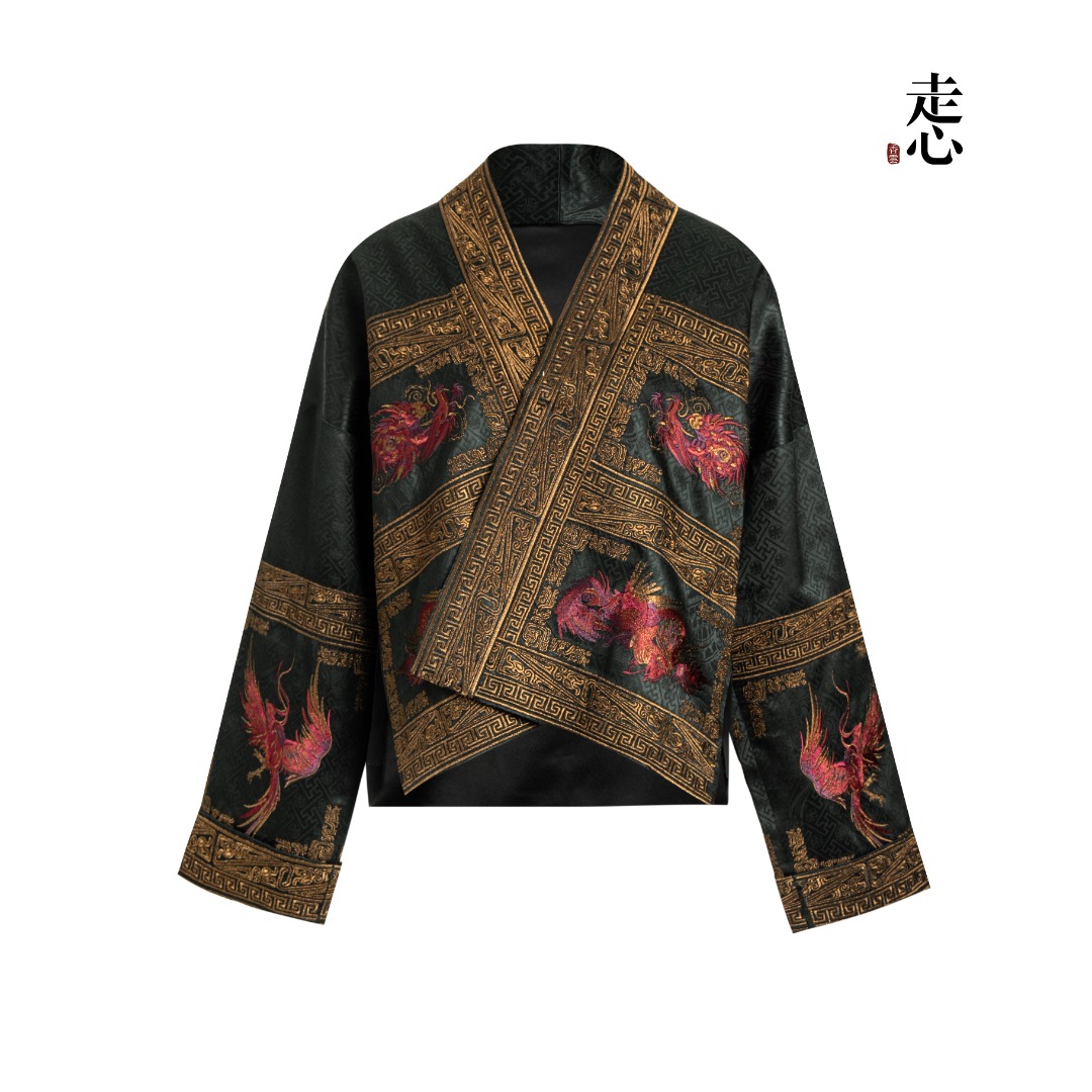 【香云走心】山海经墨绿金24Z2288M