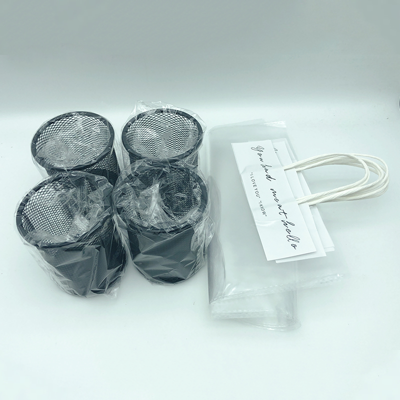 毛线钩织DIY创意手工艺品向日葵礼品笔筒配件（直径9cm 高9.8cm）