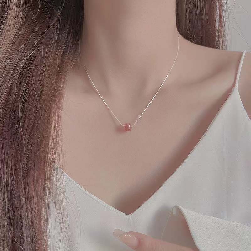 铜合金莫桑石项链 406 设计师款轻奢高定大蛮腰项链