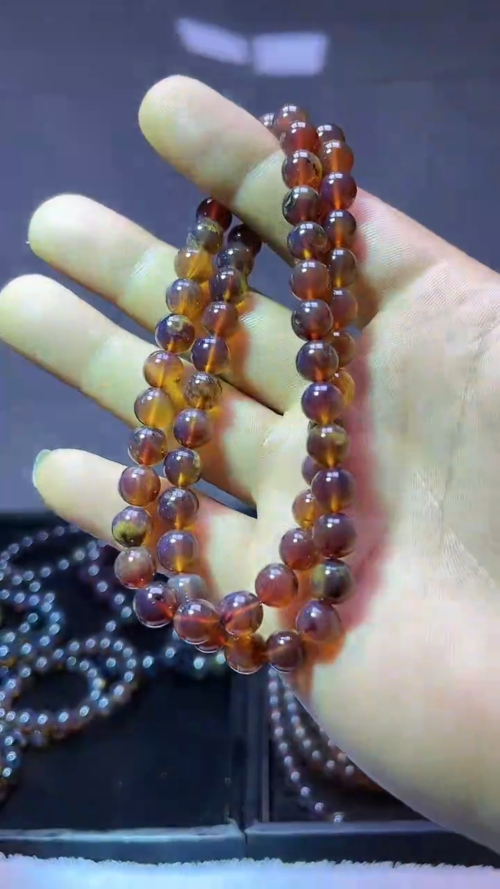 【闪购商品】琥珀颈饰未镶嵌d747多样性发货拍一发一