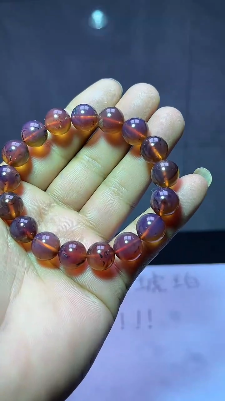 【闪购商品】琥珀颈饰未镶嵌d931灵草单圈12