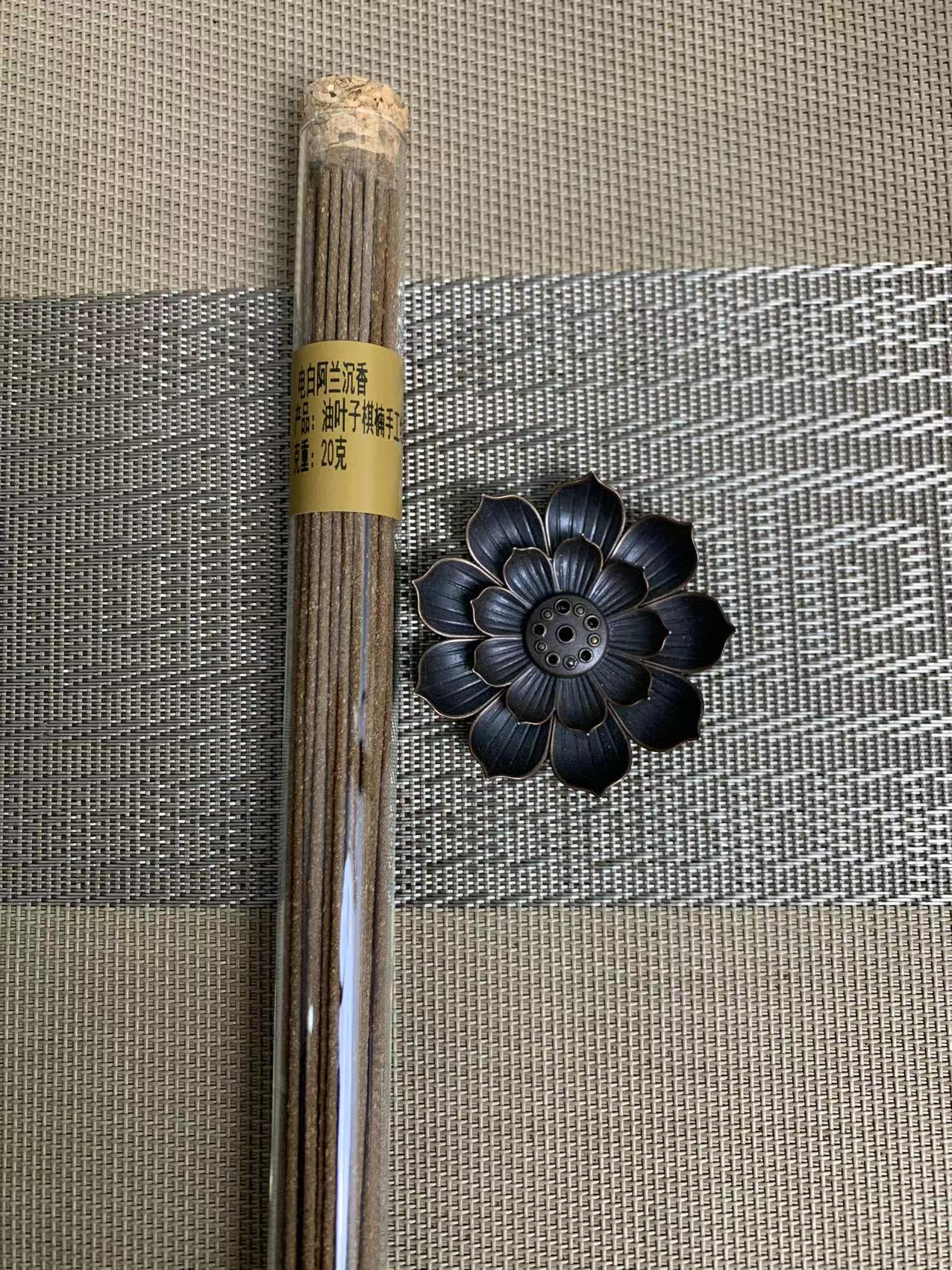 沉香线香居家熏香油叶子手工线香20克