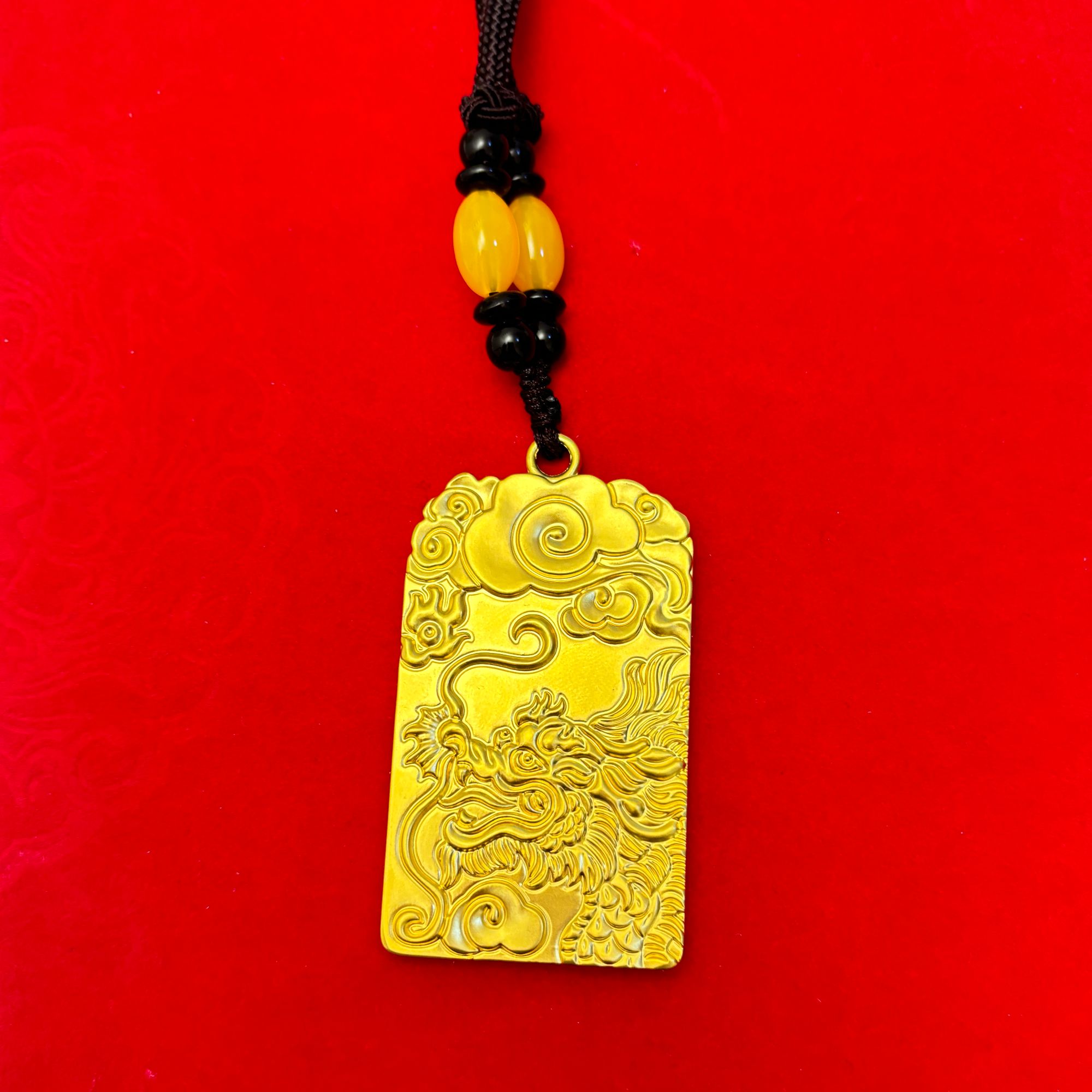 合金吊坠 合金吊坠 立体龙牌轻奢实心吊坠男女爆款