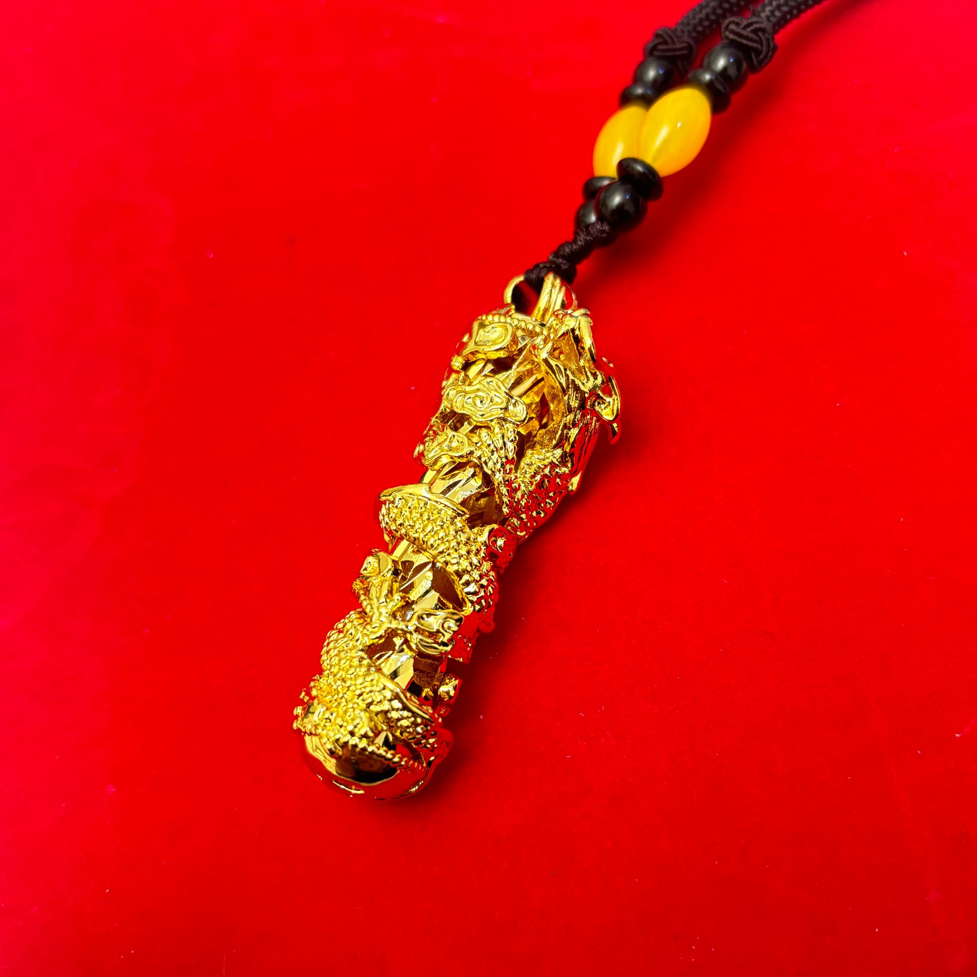 合金吊坠 合金吊坠 立体盘龙柱精品轻奢时尚爆款单