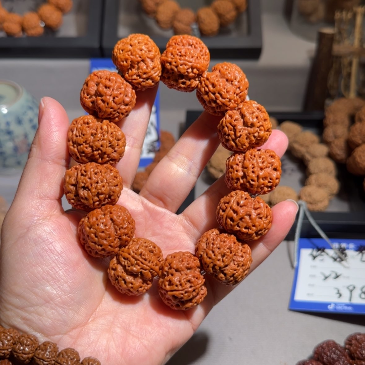【闪购商品】金刚菩提手串25 20铁血龙王