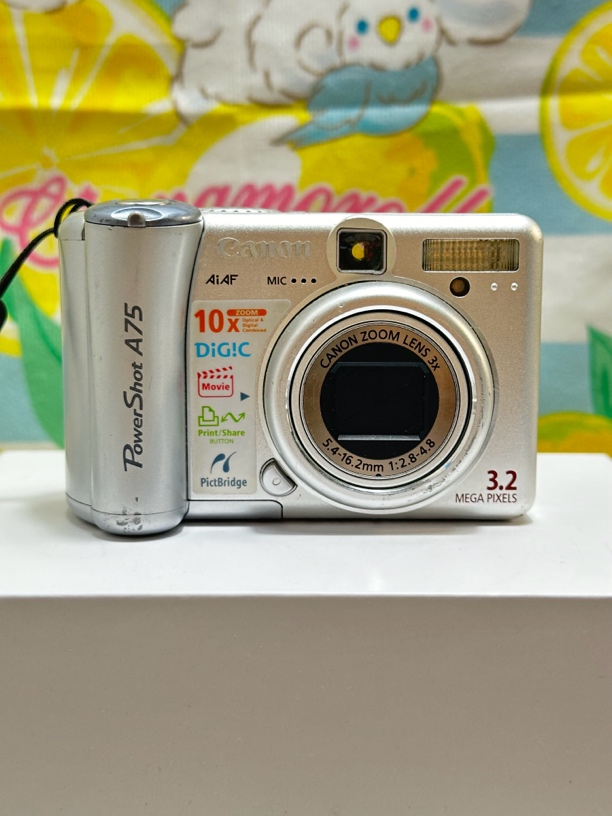 9新 Canon/佳能 A75 320万像素 冷白复古风 非质量不退换