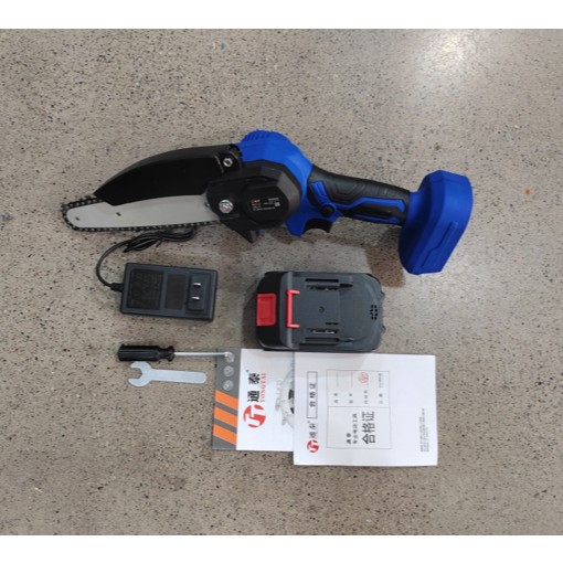 6寸锂电电锯21V一电一充