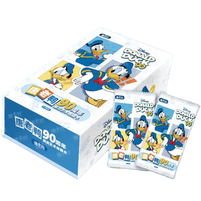 [拆盒] 集卡社 《唐老鸭90周年》潮流艺术收藏卡 （代拆）