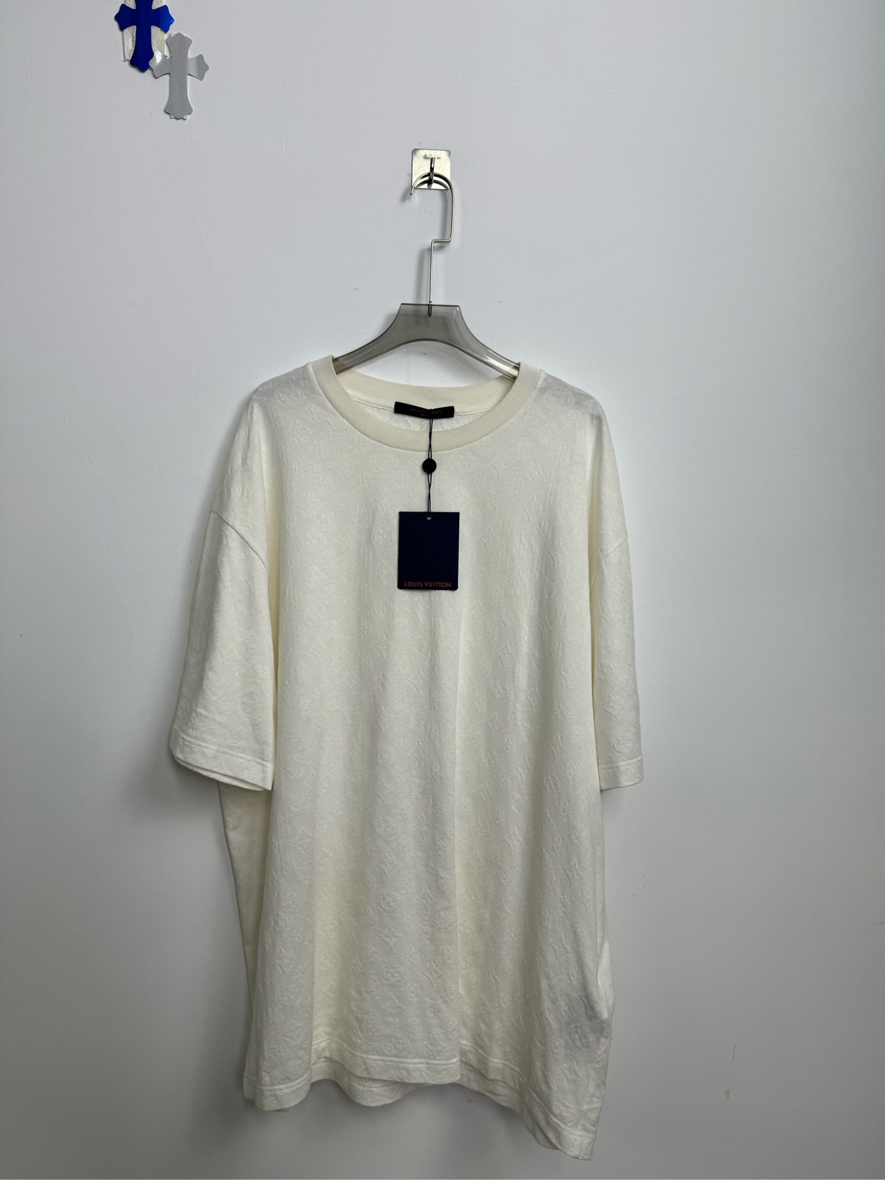lv24年新款菲董联名满印短袖xxl衣长78胸围