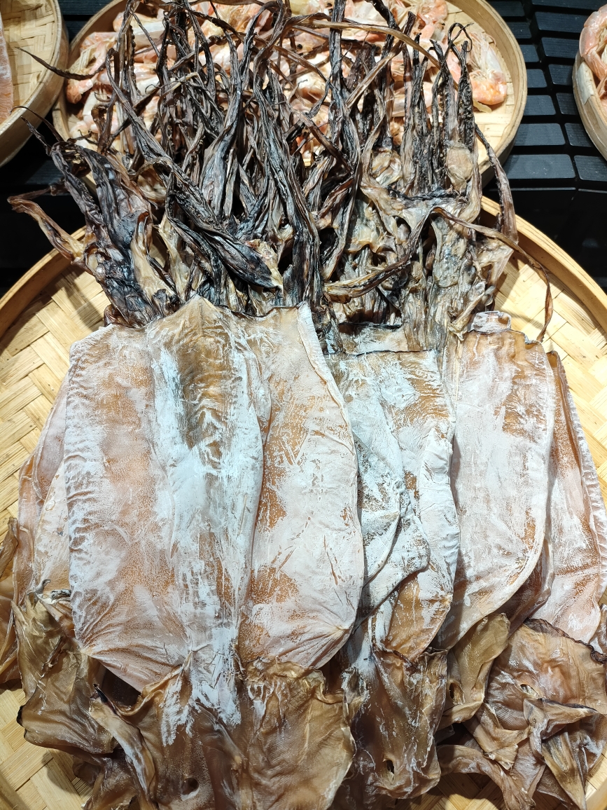 【顺丰包邮】青岛 琴岛顺合 淡干鱿鱼干500g