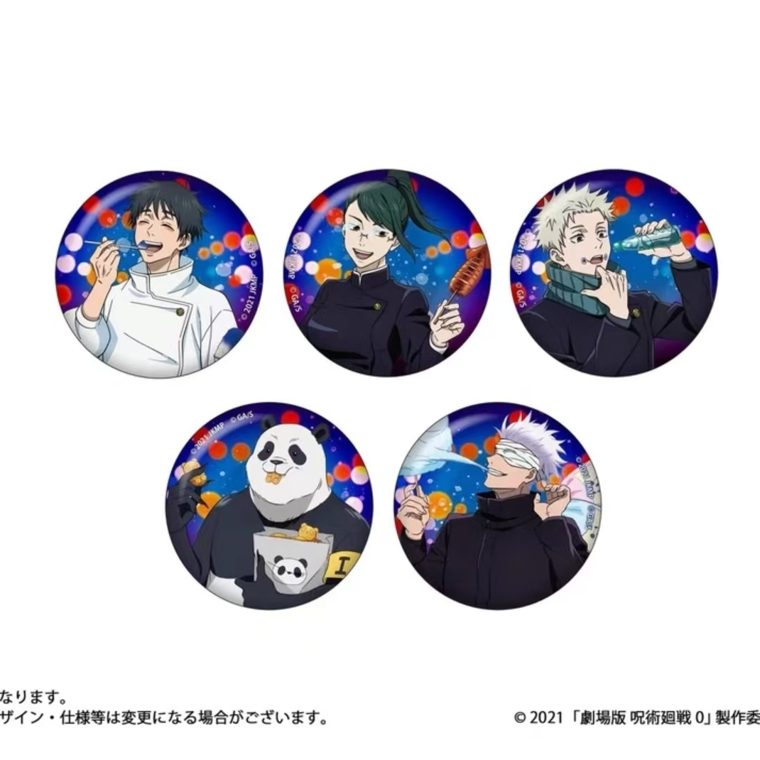 【日谷】咒术回战 甜品夏日小吃系列 动漫角色吧唧（代拆）