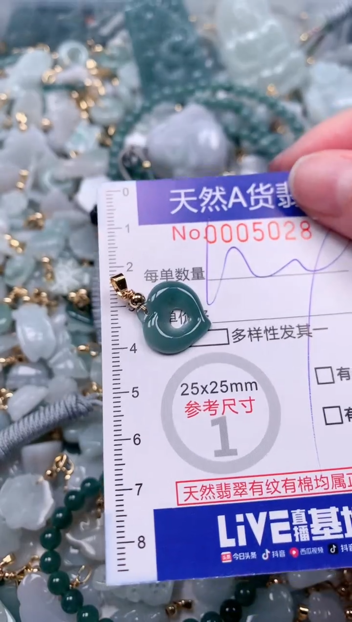 【闪购商品】翡翠颈饰未镶嵌00005028