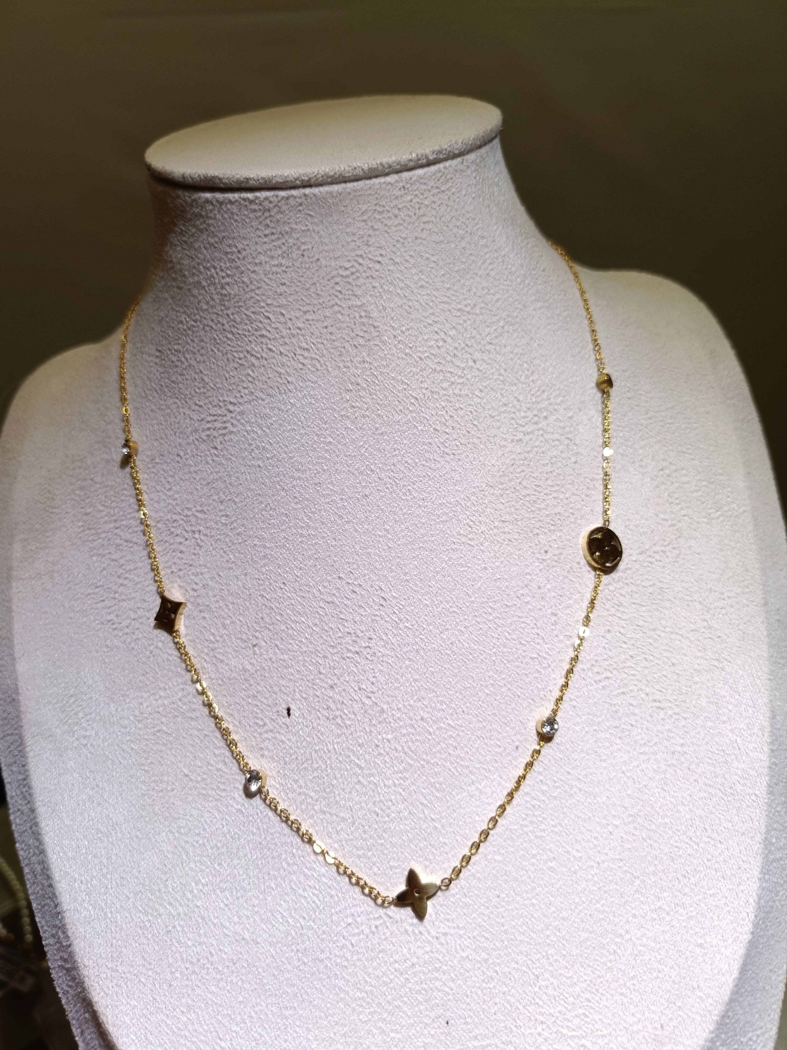 铜合金项链 856轻奢气质简约锁骨链