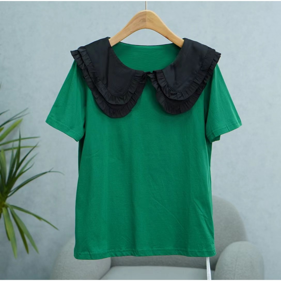 新Shi系列   WZ1293  女装简约时尚上衣绿色SCf29180