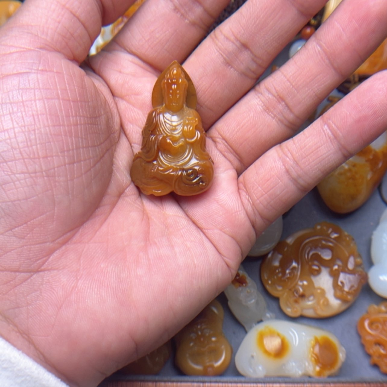 【闪购商品】和田玉颈饰未镶嵌H***Y