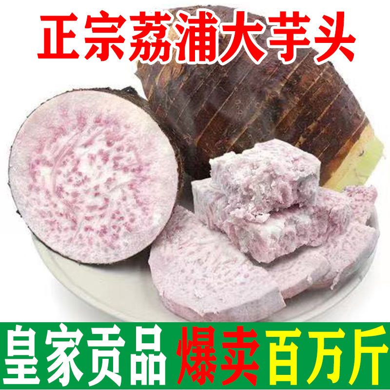 【万人抢购】云南新鲜芋头毛芋头香芋软粉糯芋艿应季蔬菜包邮