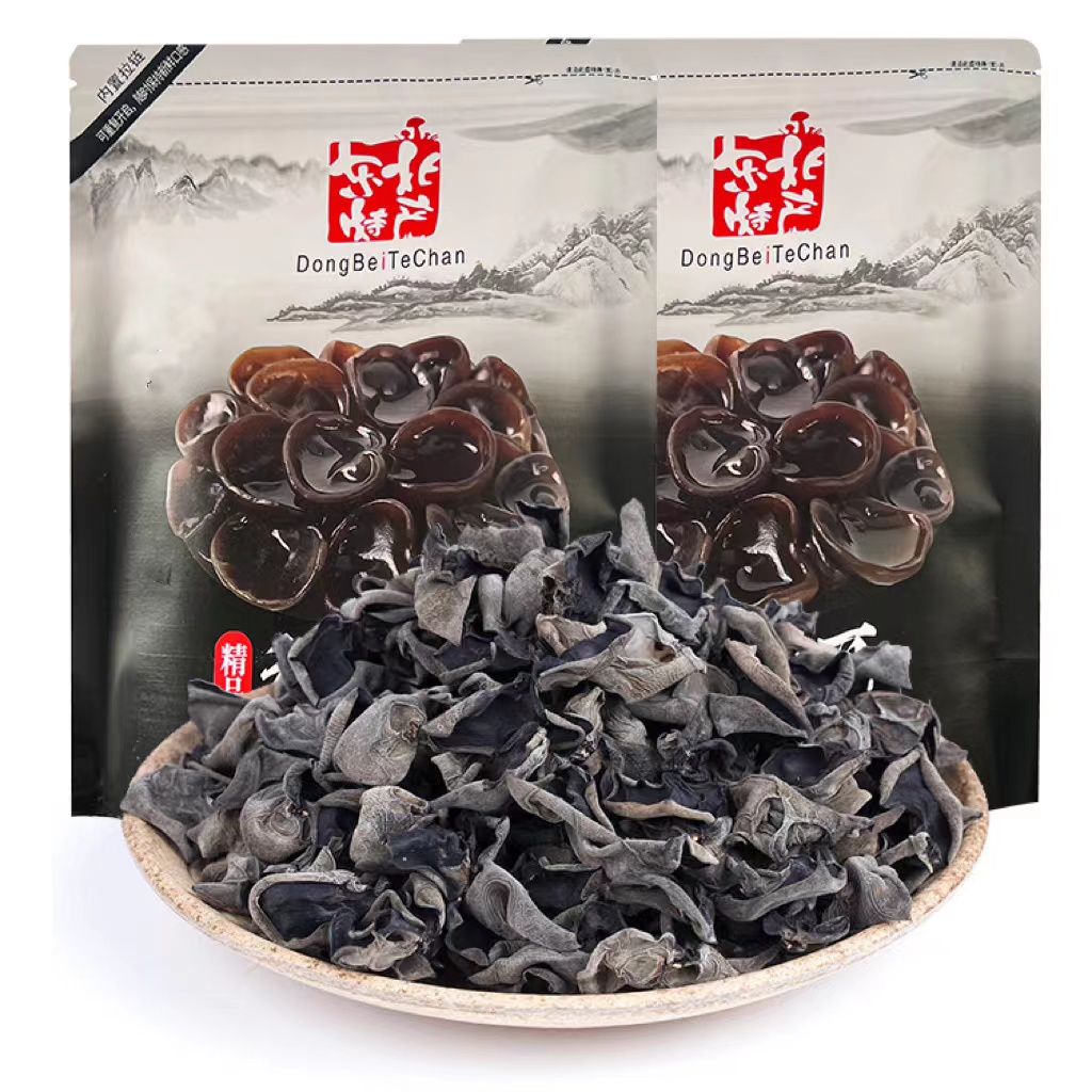 东北特产秋木耳黑木耳500G/包
