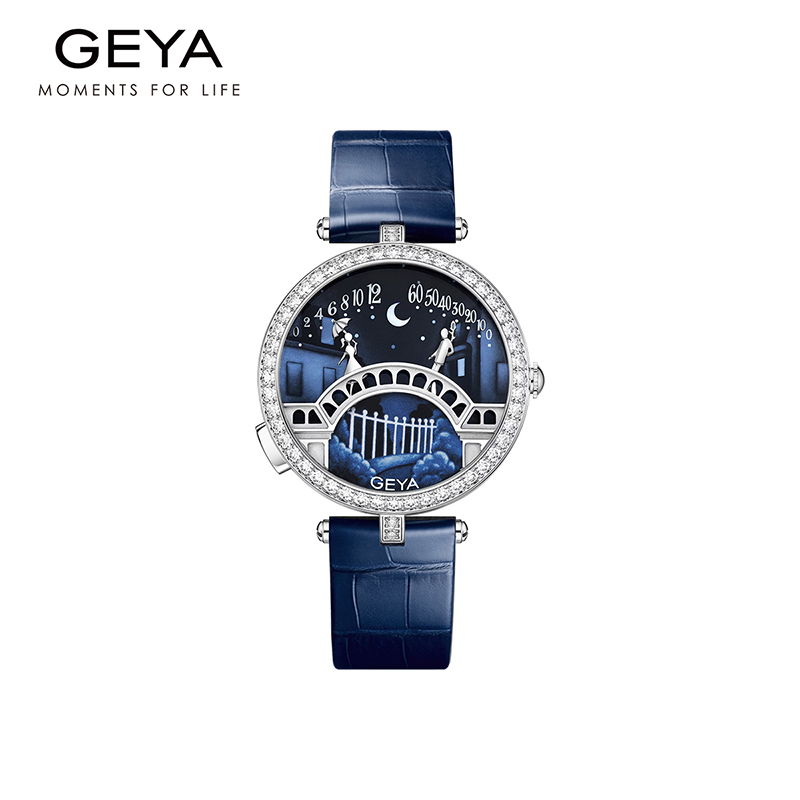 气质情人桥轻奢时尚精致石英女表百搭潮流镶钻76217