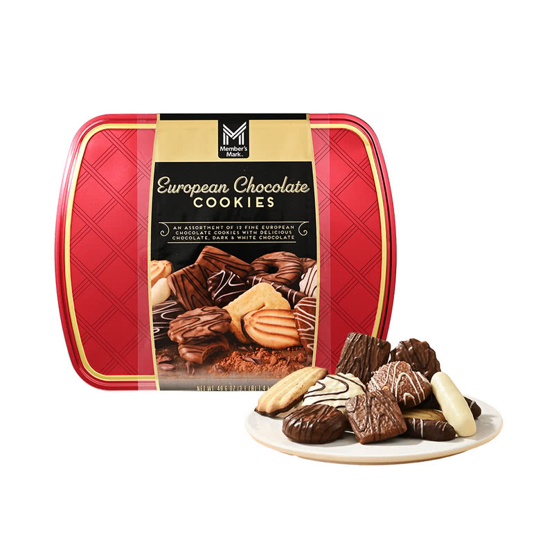 【山姆】       进口 什锦巧克力曲奇饼干 1.4kg