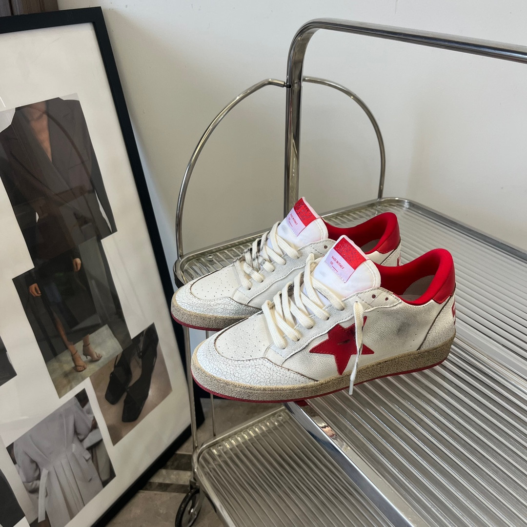 GENIUS GIRAFEE ball系列经典红星红尾小脏鞋男女