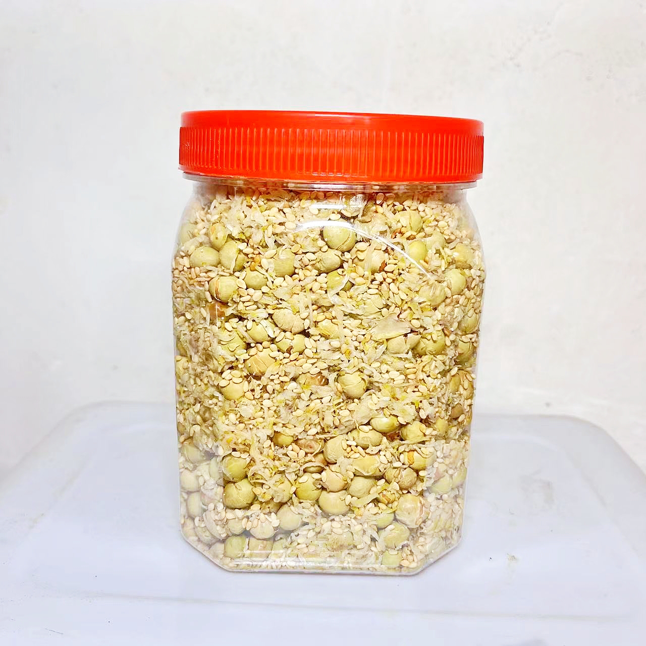 湖北通城土特产干黄豆子芝麻菊花茶混装健康茶食用农产品2件起邮