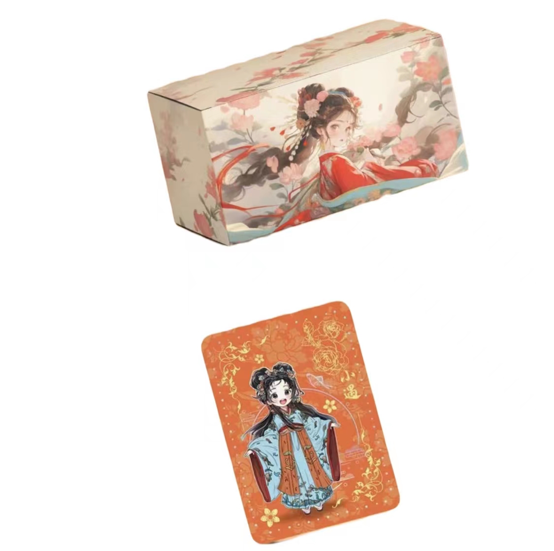 （拆包）遇见潮玩《朝花夕拾》系列收藏卡牌盲盒（默认代拆）