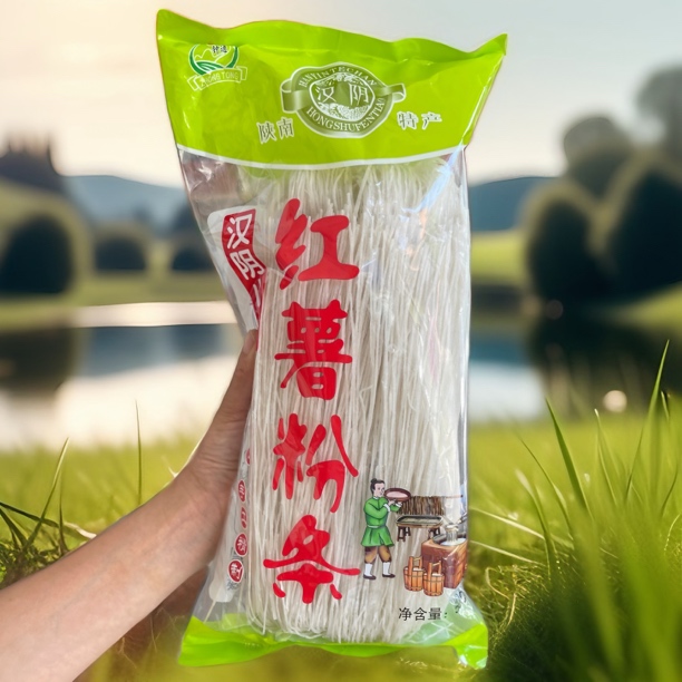 汉阴波哥推荐涧池镇红薯粉条手工制作粉条陕南特产