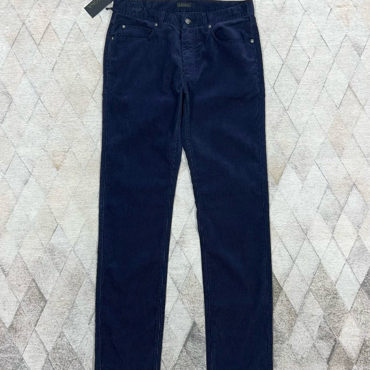 全新未使用  杰尼亚 130974 灯芯绒休闲裤