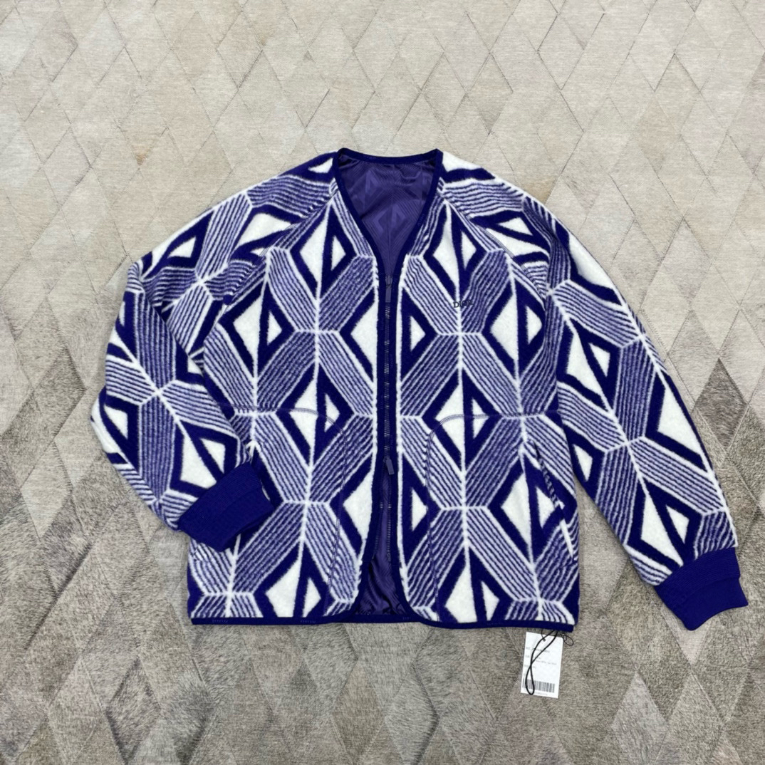 全新未使用 DIOR/迪奥 129267 双面CD夹克