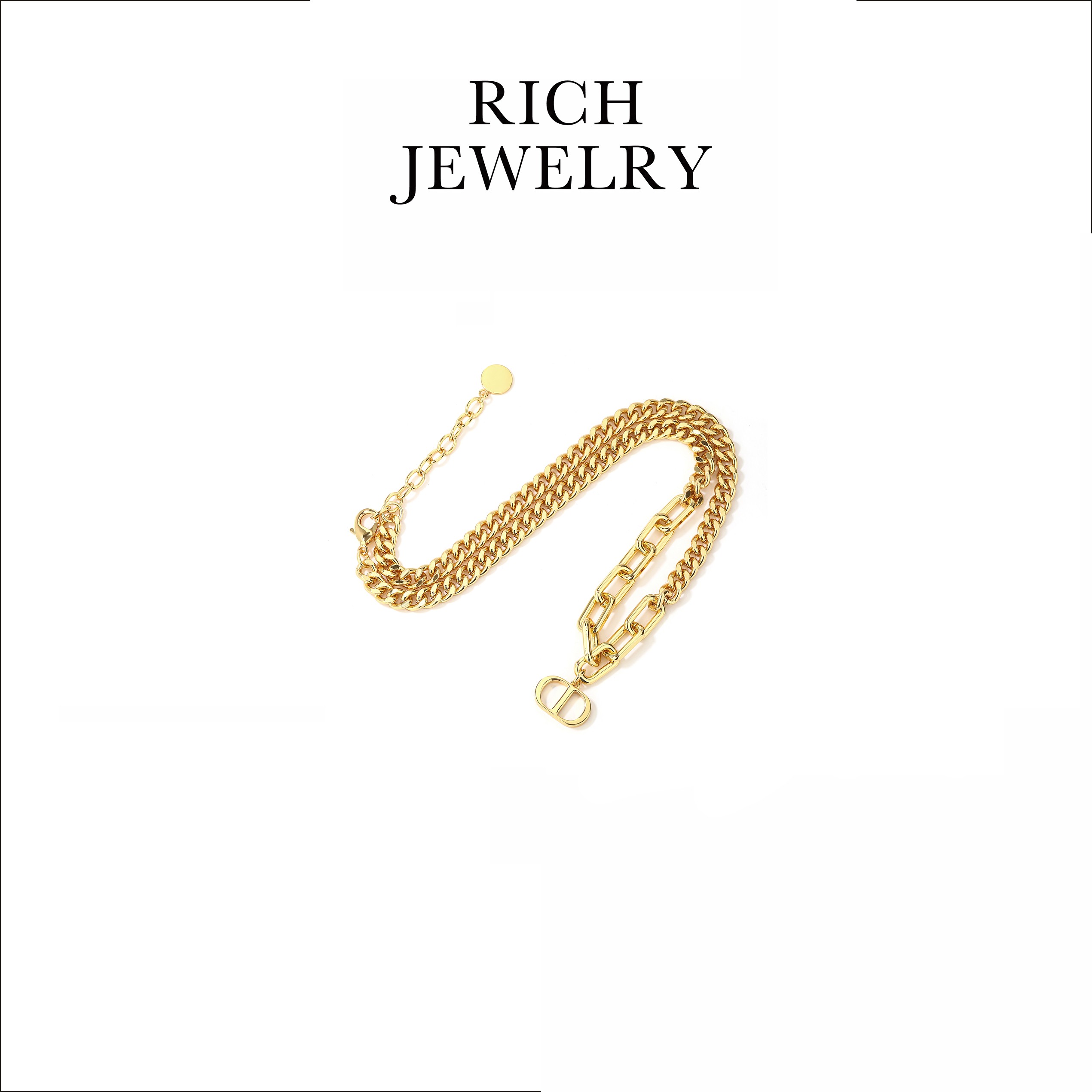 RICH JEWELRY 欧美新款色项链27707