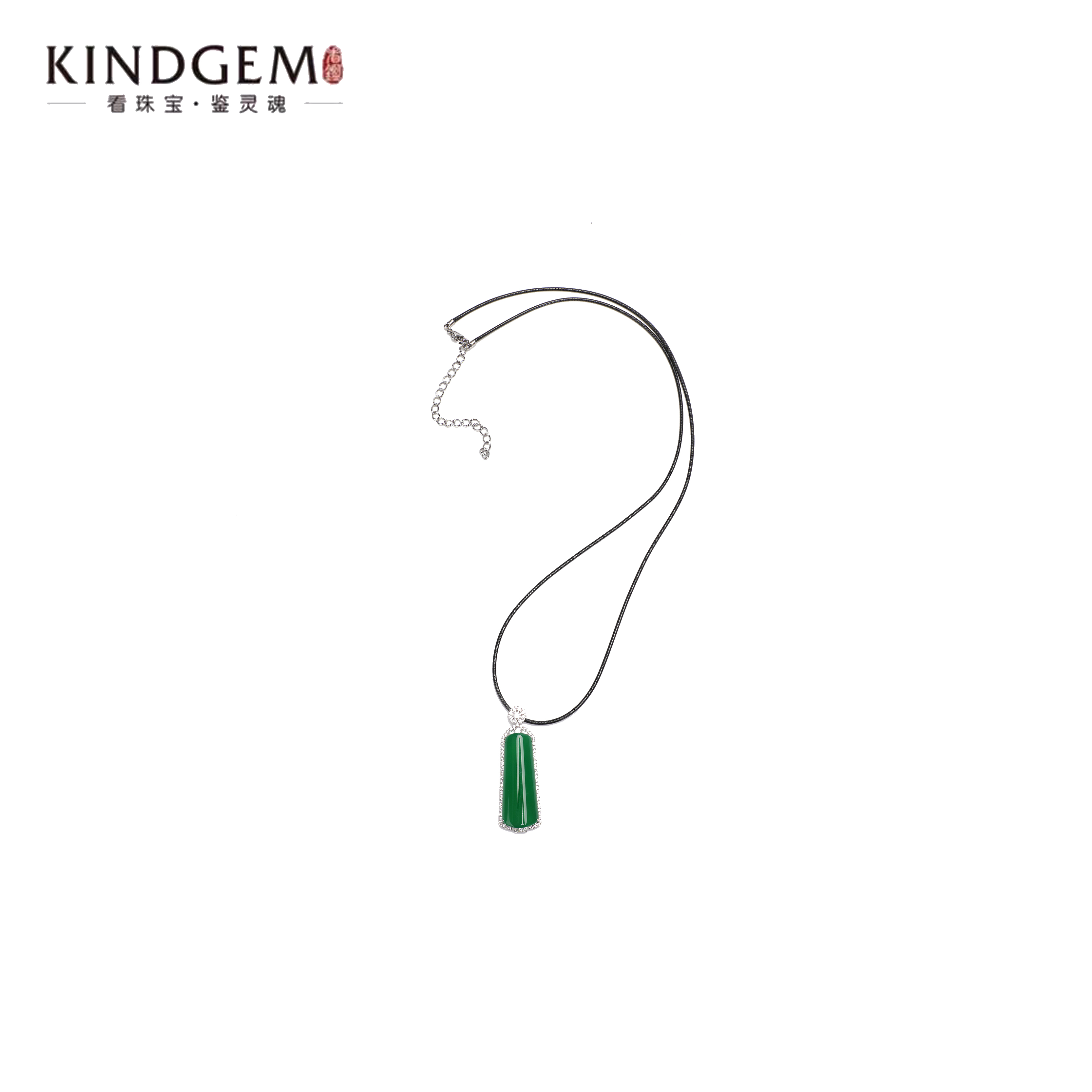 铜合金项链 QRC-29638 个性百搭锆石项链