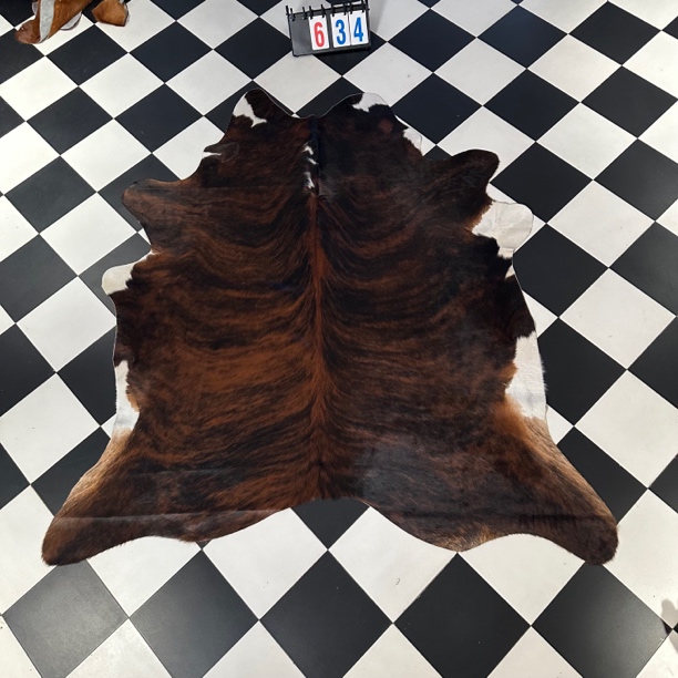 【本尼家】Q634 220*190巴西进口整张牛皮地毯轻奢