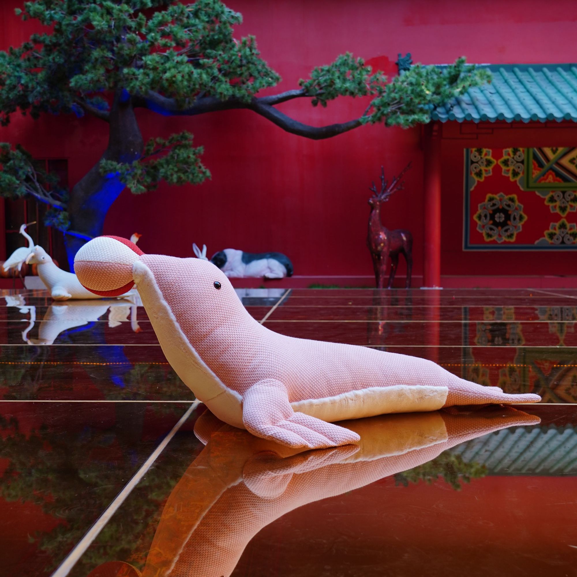 【本尼家】PP02海洋动物玩偶120*70*75cm